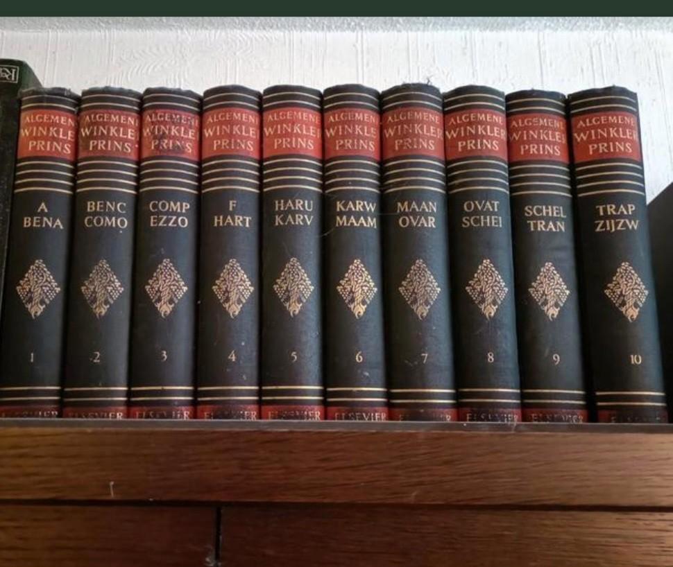 Complete Winkler Prins Encyclopedie (10 delen)