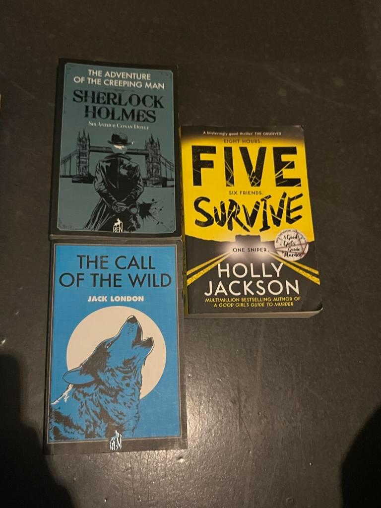 Boekenpakket: Sherlock Holmes, Call of the Wild, Five Surviv