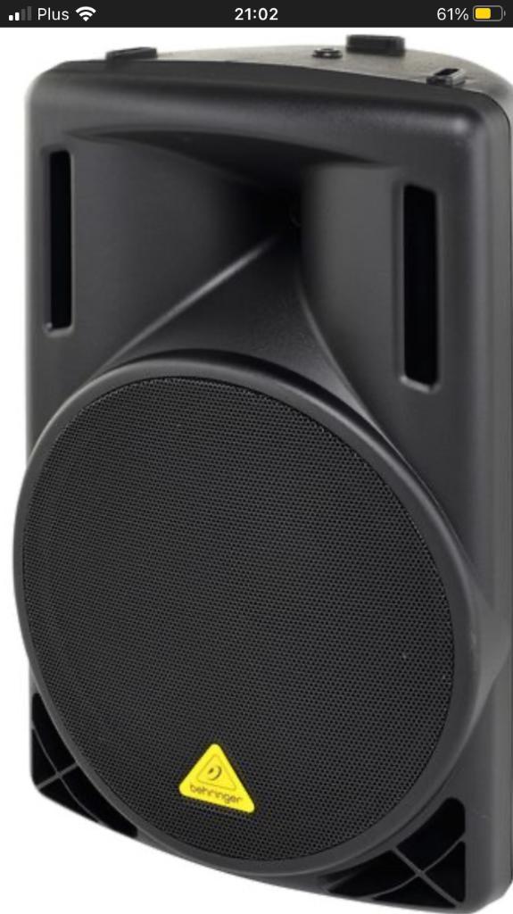 GEZOCHT behringer speakers