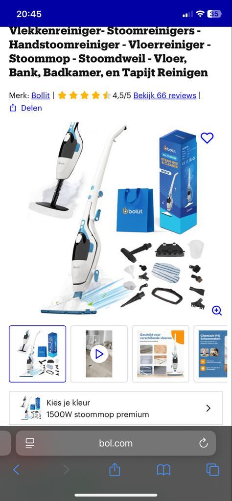 Bollit Stoomreiniger