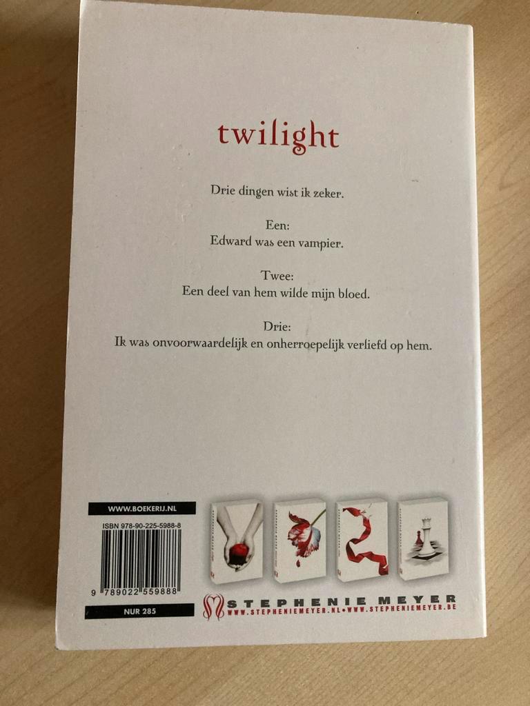 Twilight witte uitvoering door Stephanie Meyer