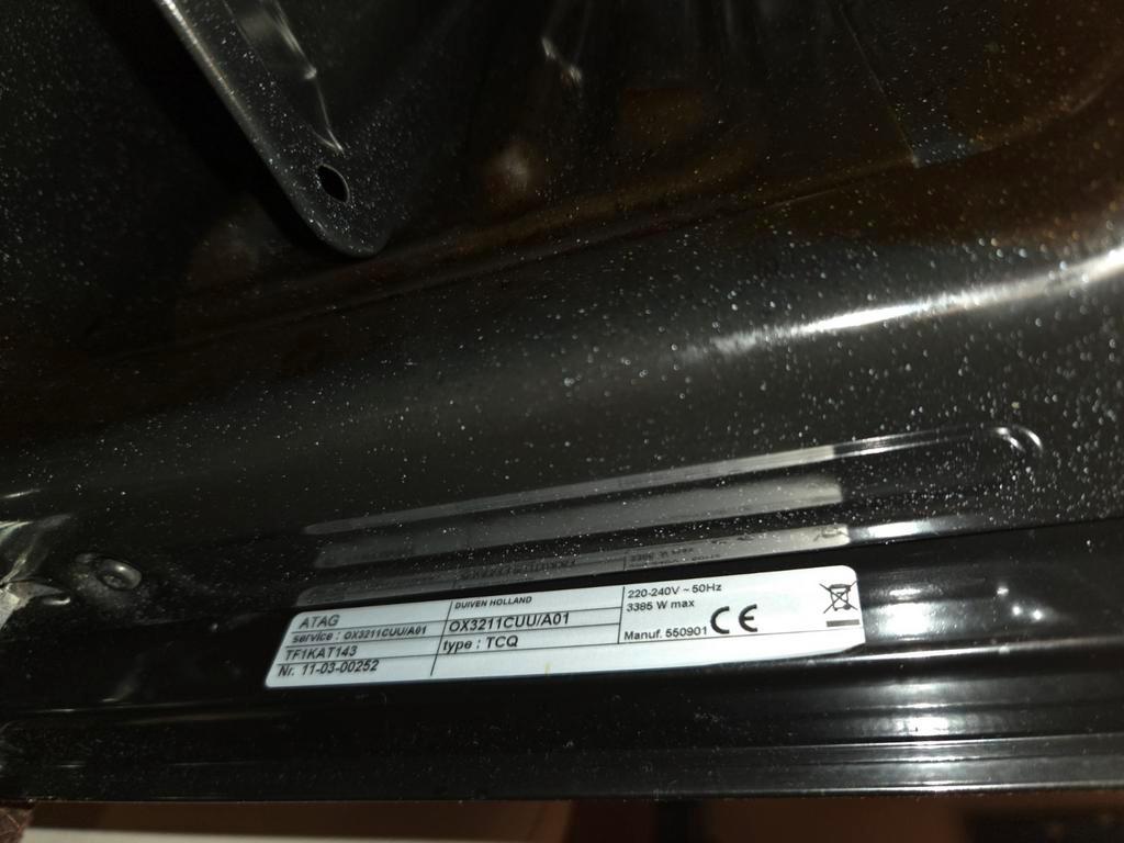 GEZOCHT oven ATAG OX3211CUU/A01