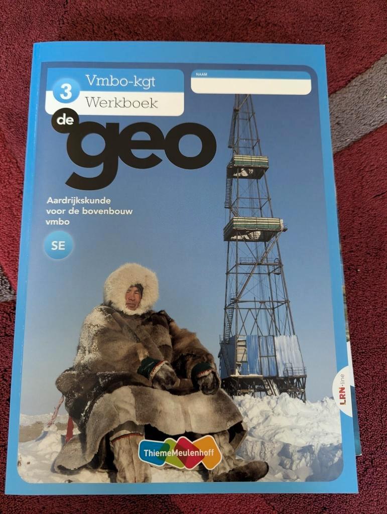Schoolboek De Geo Aardrijkskunde leerjaar 3