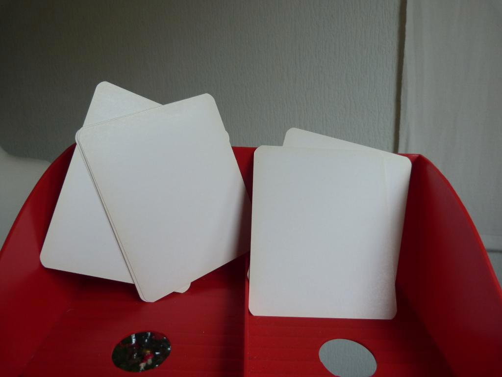 vintage kaarten met recepten en rubrieken - nieuw