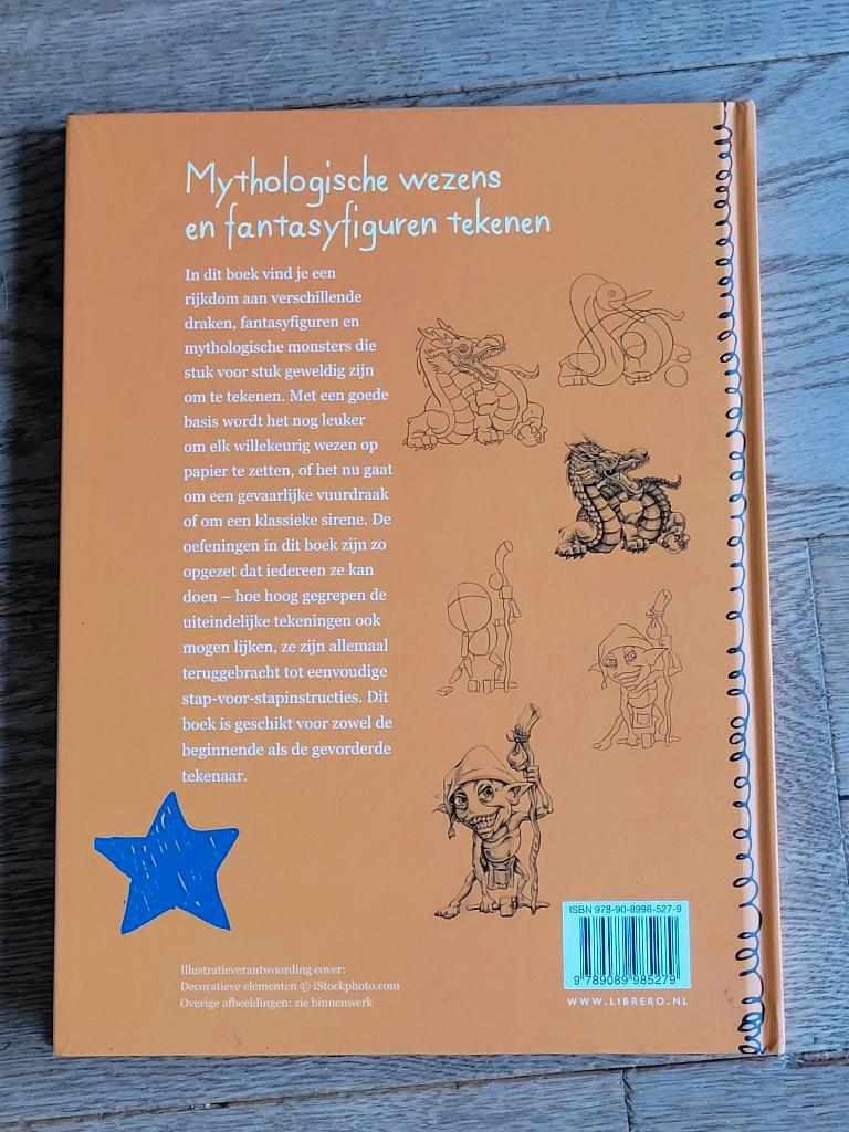 Gratis: boek Mythologische wezens en fantasyfiguren tekenen