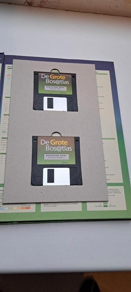 Bosatlas inclusief software diskettes