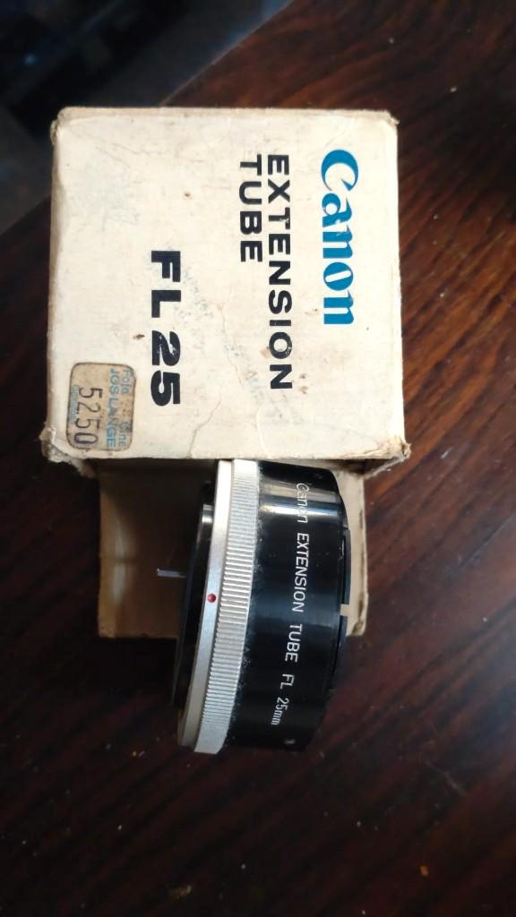 Canon extension tube fl25