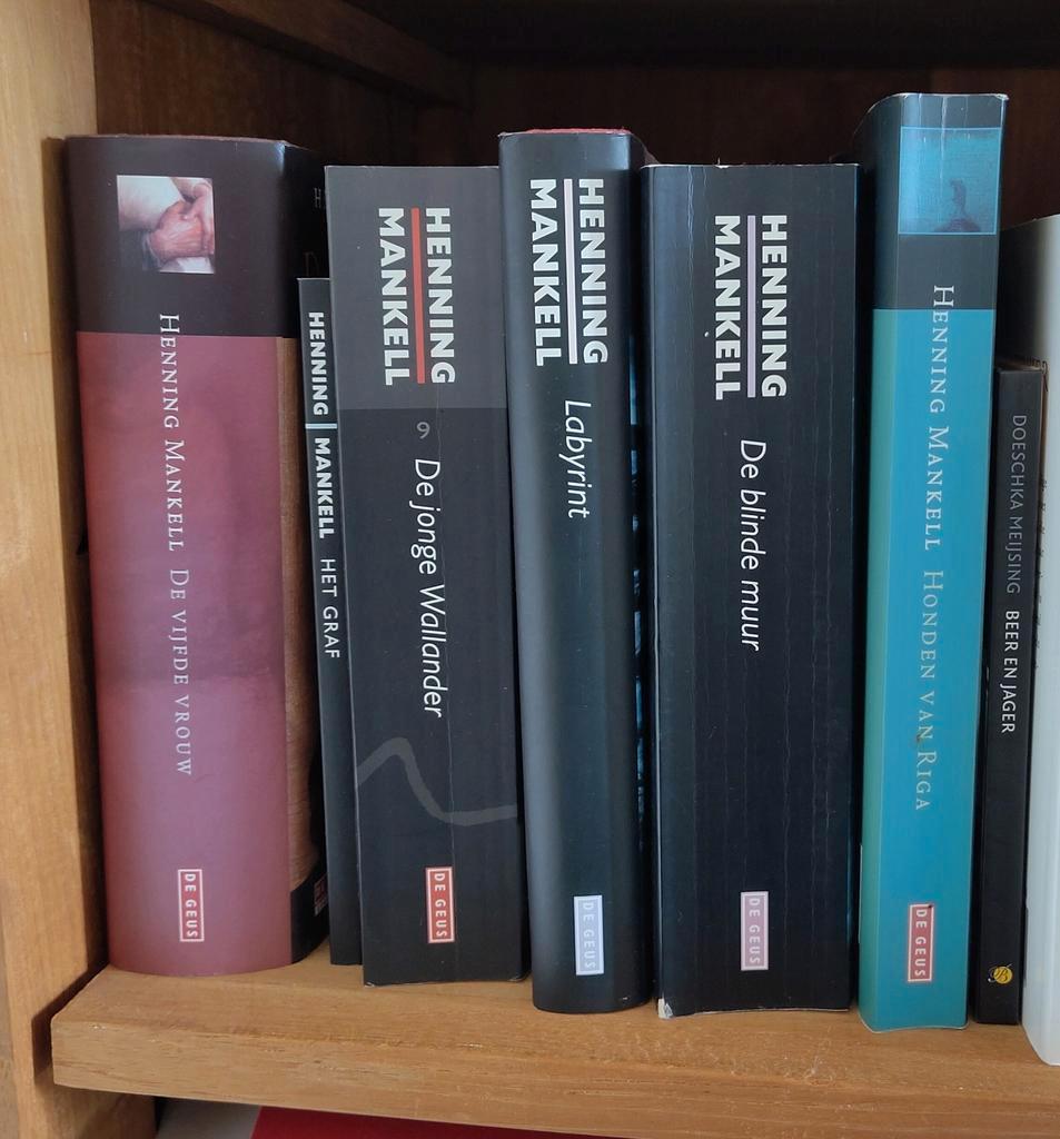 Henning Mankell Boeken Collectie