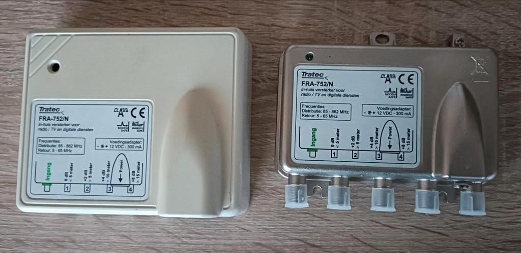 Tratec FRA-725/N versterker voor radio/ tv