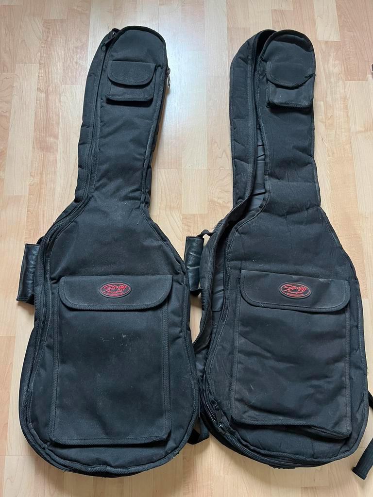 Gitaar hoezen 4 stuks