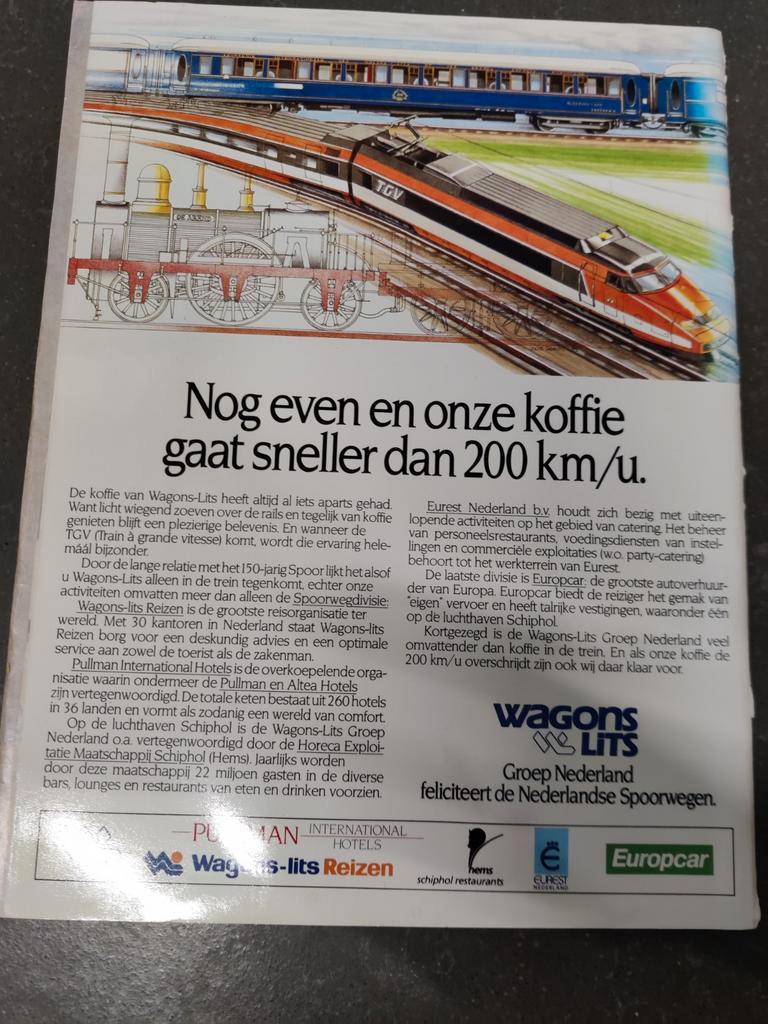 150 Jaar Spoorwegen Jubileum Magazine 1839-1989