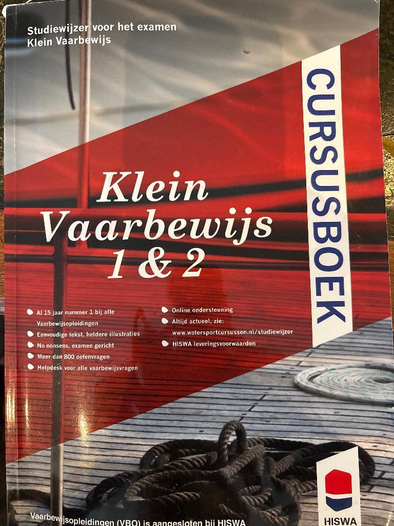 Vaarbewijs boek