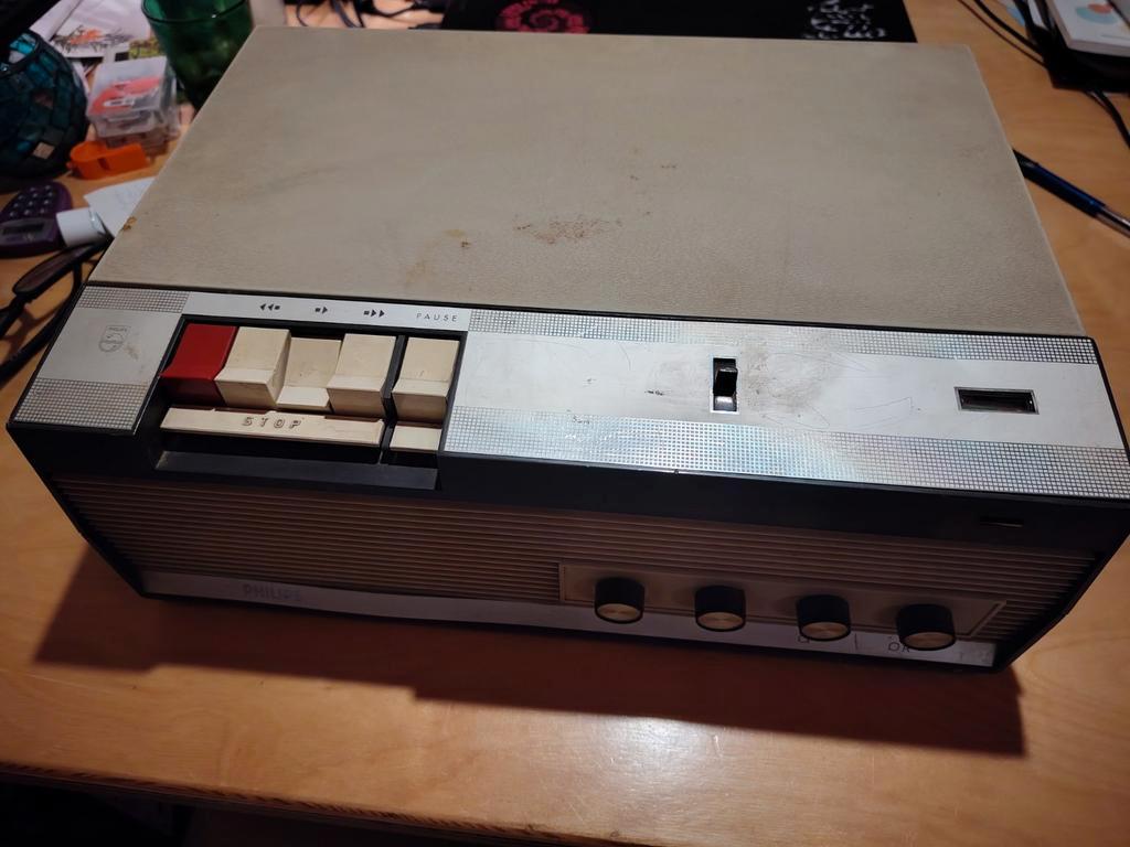 Vintage Philips Bandrecorder met Banden