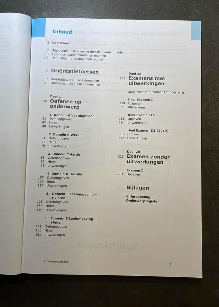 Gratis examenbundel havo aardrijkskunde 2021/2022