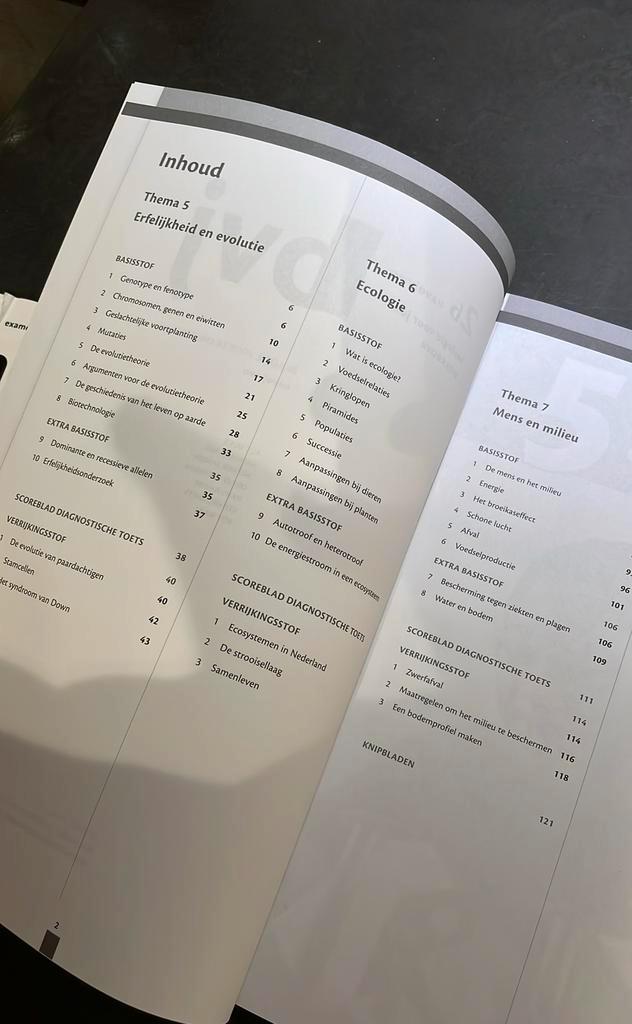Nieuw - Biologie voor jou - Werkboek B 2B havo vwo