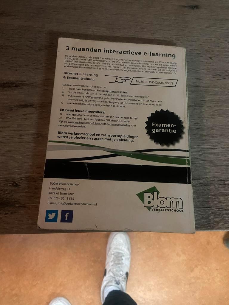 Theorieboek Rijbewijs B (Auto)