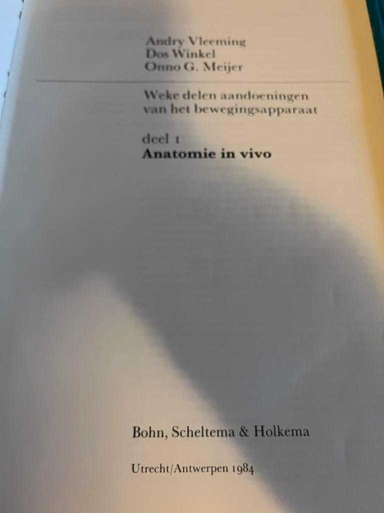 Boeken Dos Winkel aandoeningen van het bewegingsapparaat