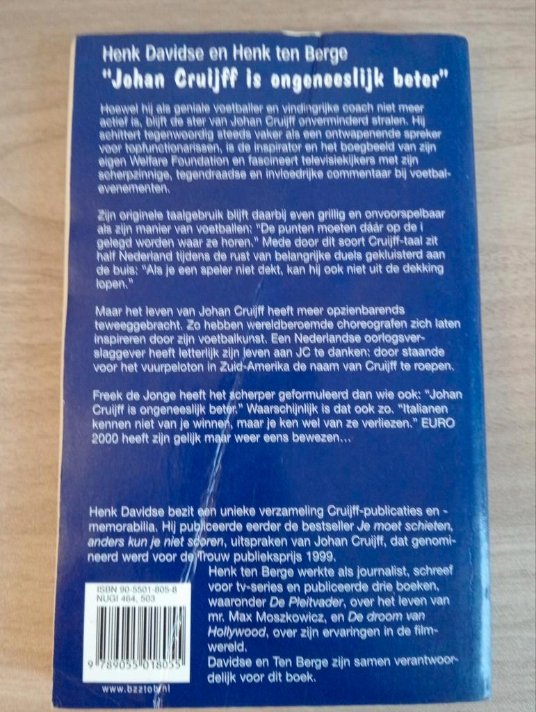 Johan Cruijff Boeken Collectie