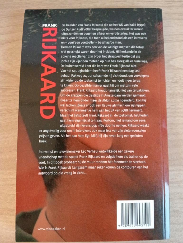 Frank Rijkaard: De Biografie door Leo Verheul