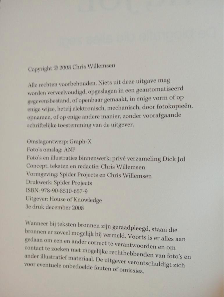 IK, JOL - Biografie die alles zegt