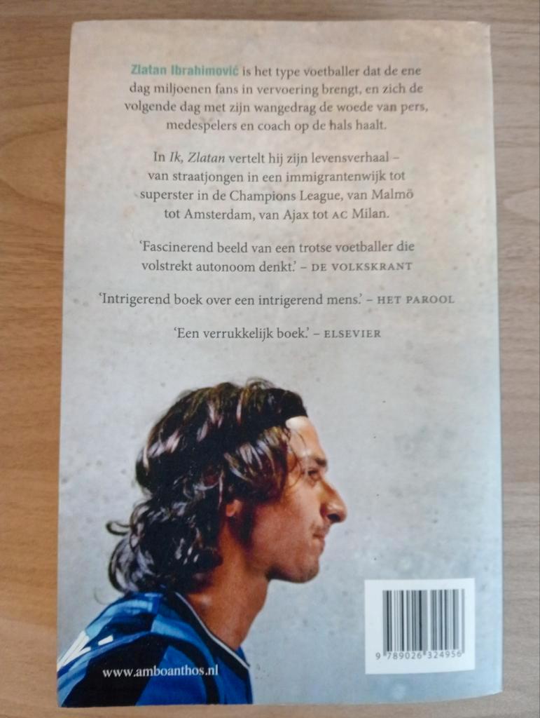 Ik, Zlatan Ibrahimović - Autobiografie