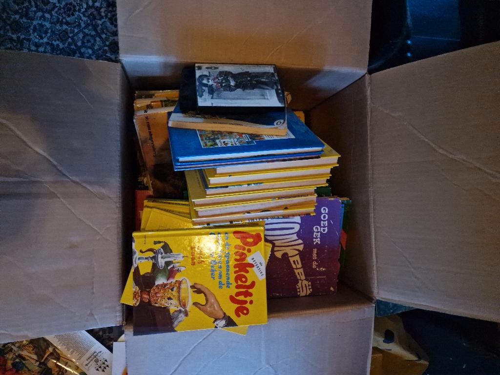 Gratis doos vol oude (kinder) boeken