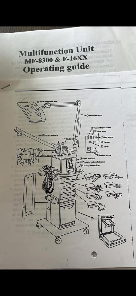Multi functionele werktoren schhonheidssalon