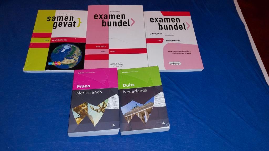 Examenbundel, woordenboek