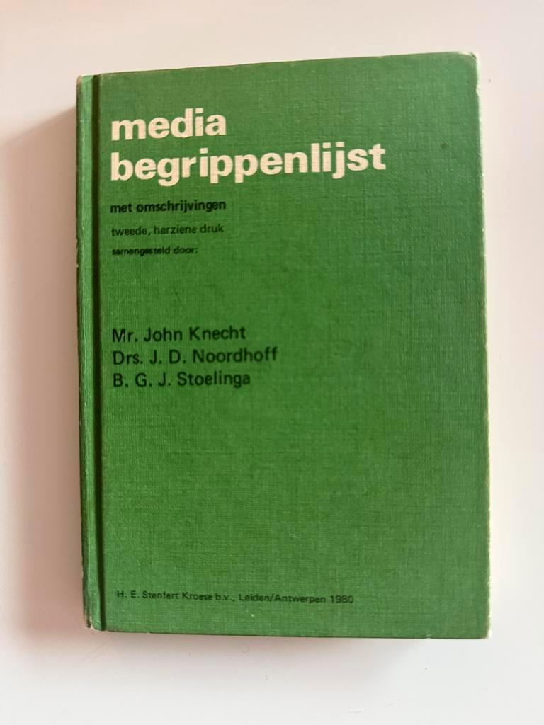 Media Begrippenlijst - 2e herziene druk