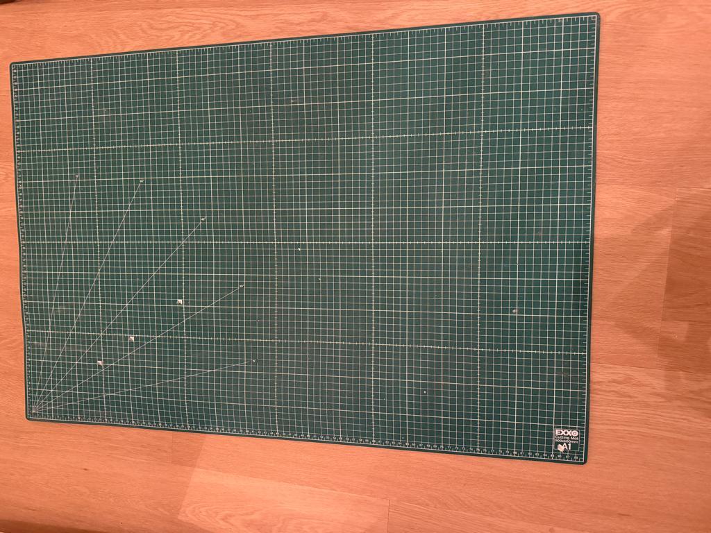 Snij-placemat creatief 90x60 cm