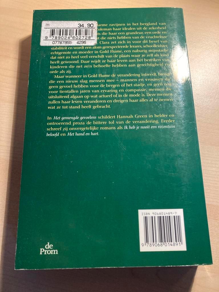 Met gemengde gevoelens - Hannah Green