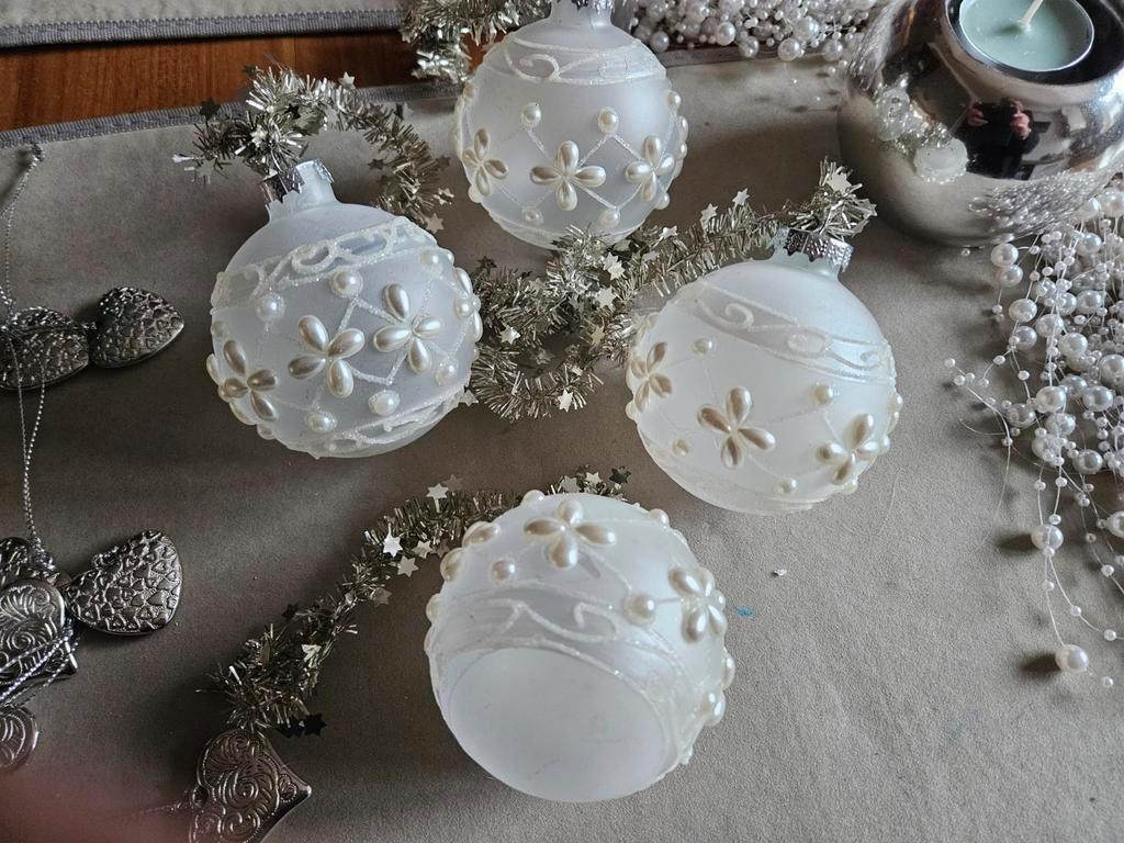 Kerstballen van glas