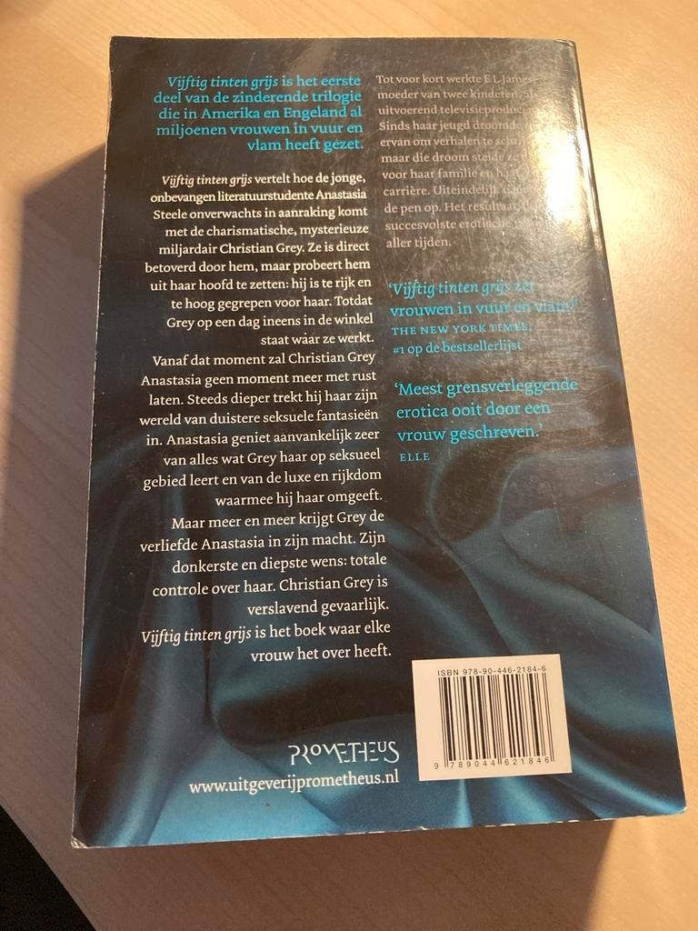 Vijftig tinten grijs - E.L. James