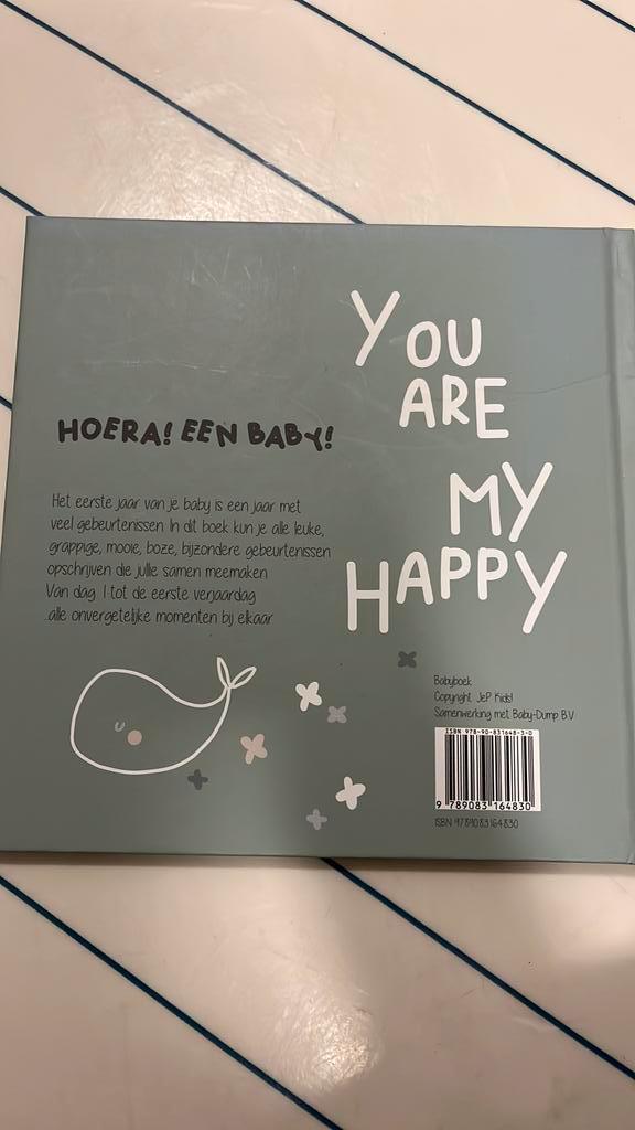 Jacqueline Pieterson - Babyboek vierkant groen