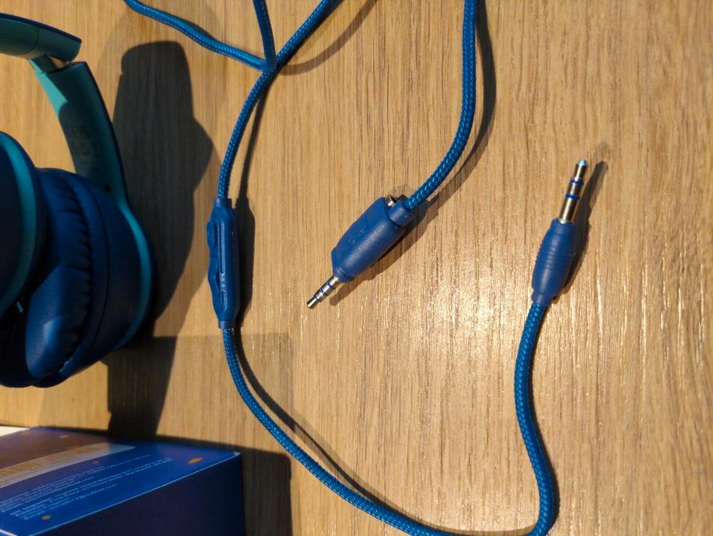 Doqaus kids koptelefoon met duo plug