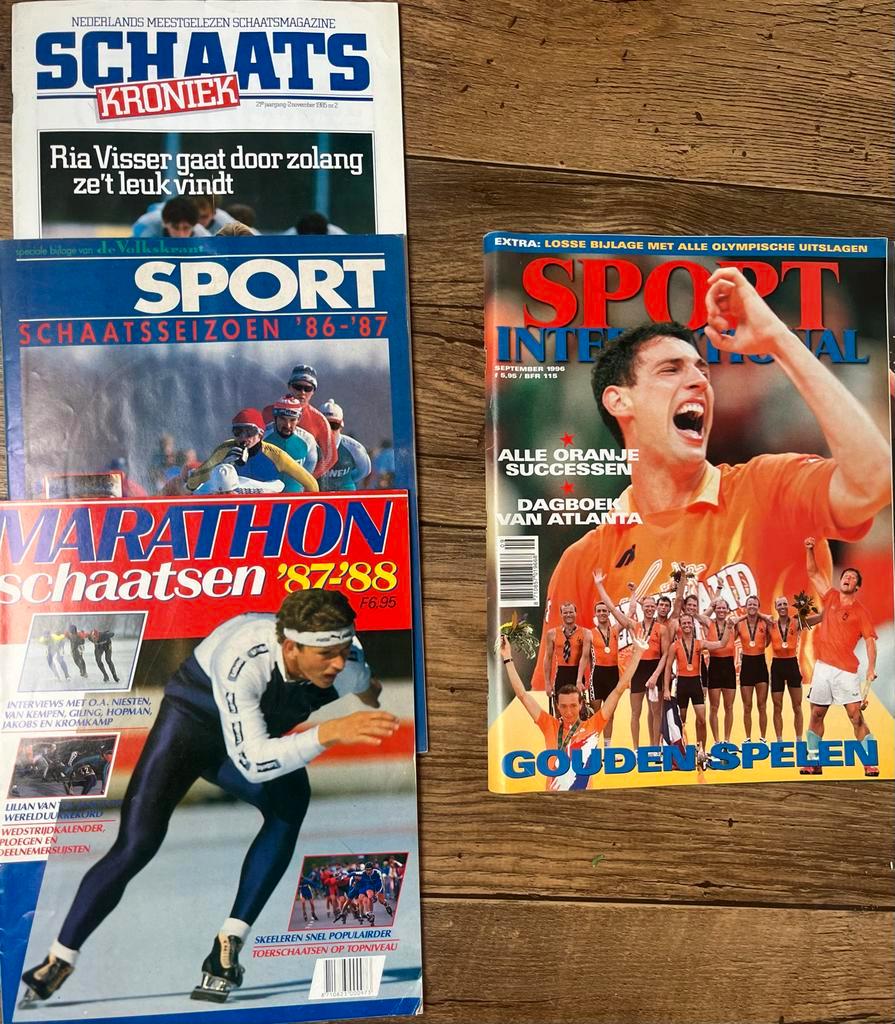 Schaatsen jaaroverzichten jaren 80 + OS ''88