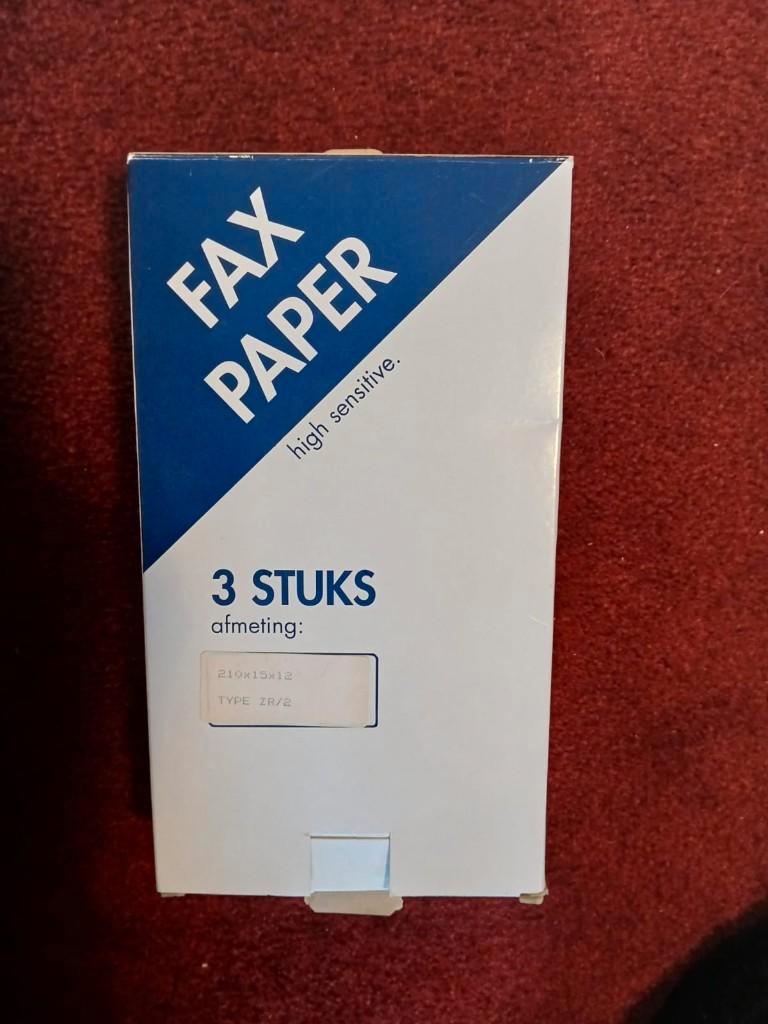 rol faxpapier