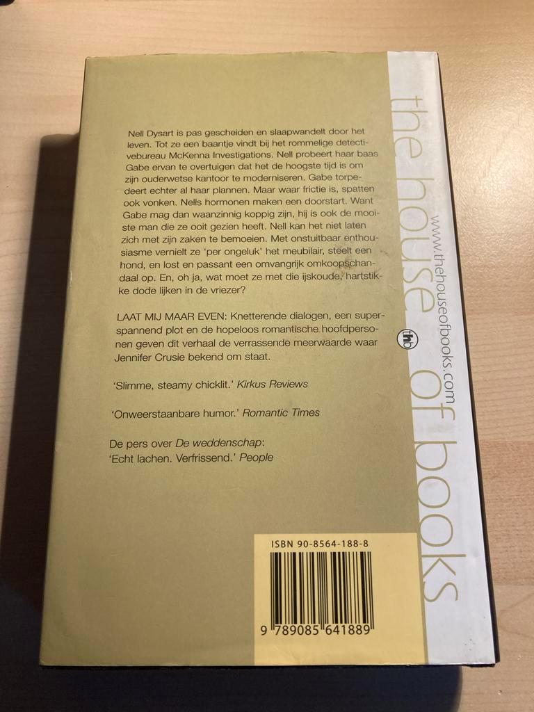 Laat mij maar even - Jennifer Crusie