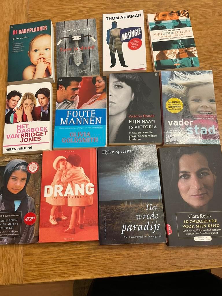 Nieuwe boeken in de weggeefkast