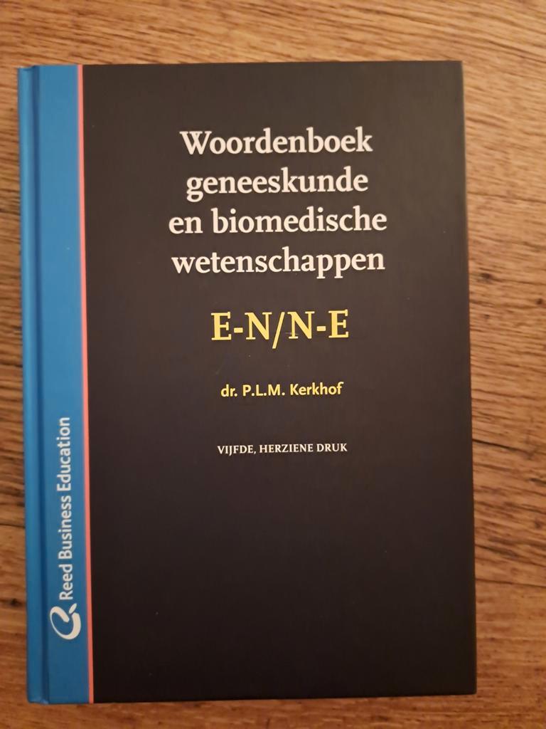 Woordenboek geneeskunde en BMW - P.L.M. Kerkhof - E-N / N-E