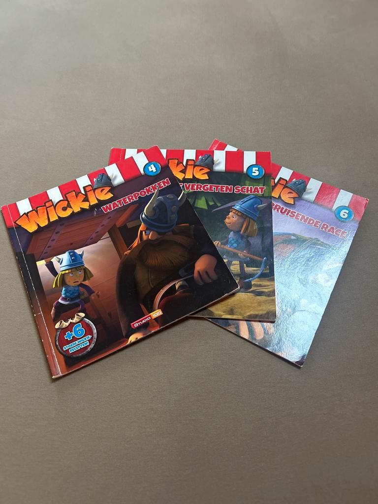 Wickie Boeken Set - Waterpokken, Vergeten Schat, Bruisende R