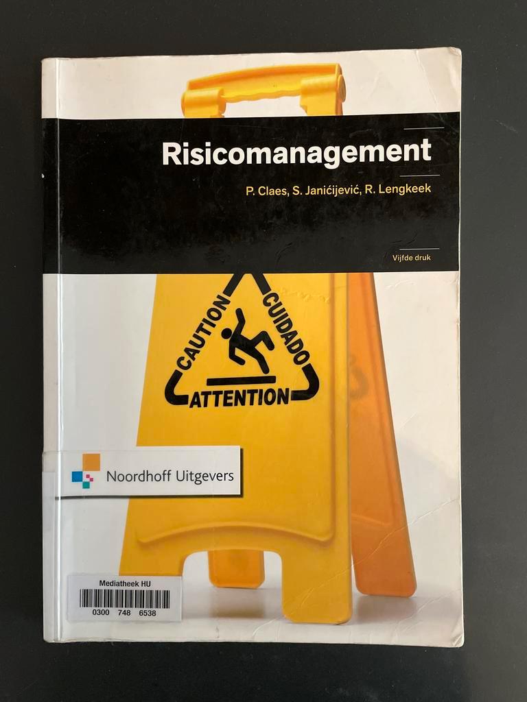 Paul Claes - Risicomanagement