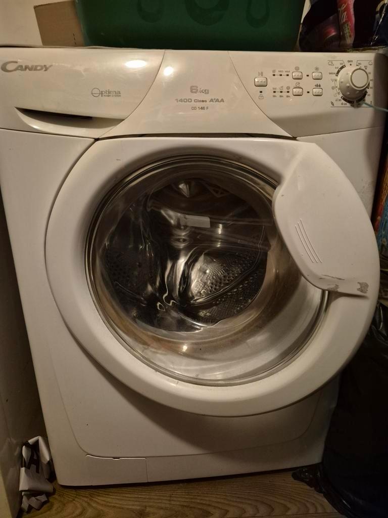 Wasmachine Candy w/grijs . U betaald alleen maar advertentie
