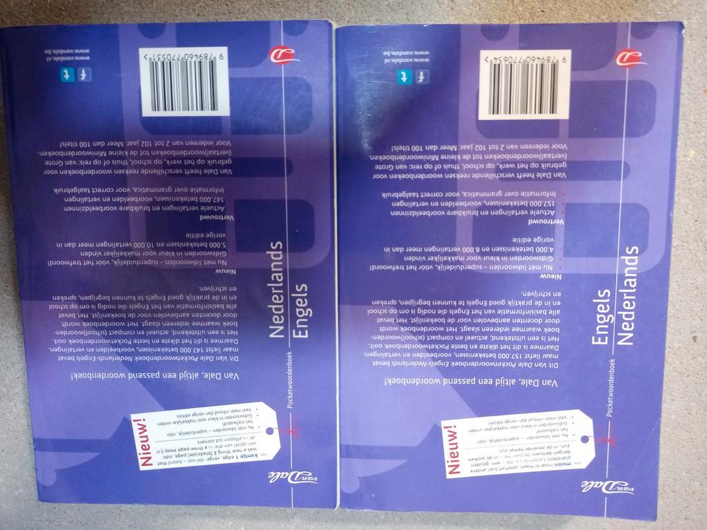 Woordenboeken Engels-Nederlands / Nederlands-Engels