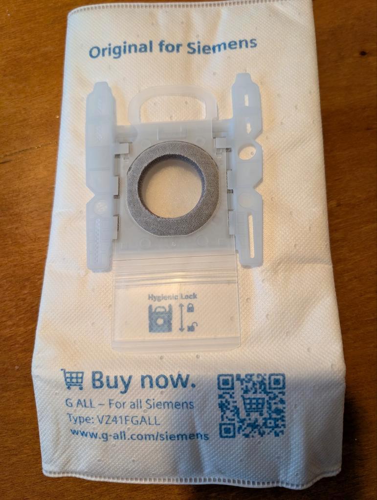 (1 stuk gratis) Siemens Stofzuigerzak - PowerProtect