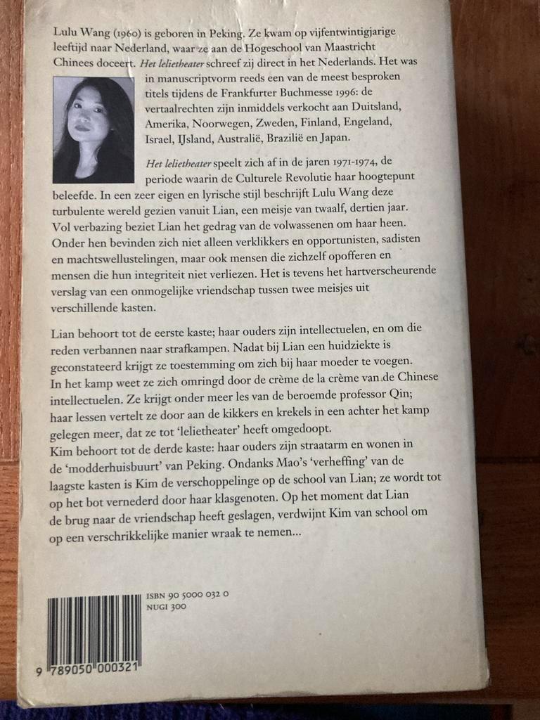 Boek Het lelietheater - Lulu Wang gratis