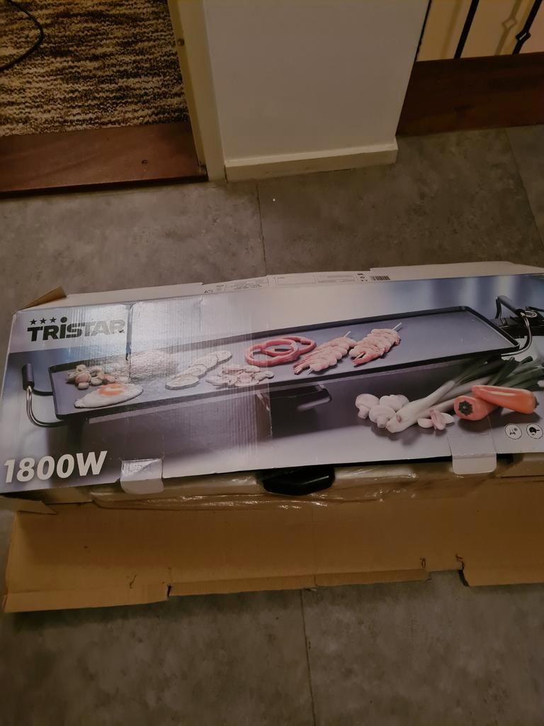 Tristar Grillplaat - Nieuw in doos!