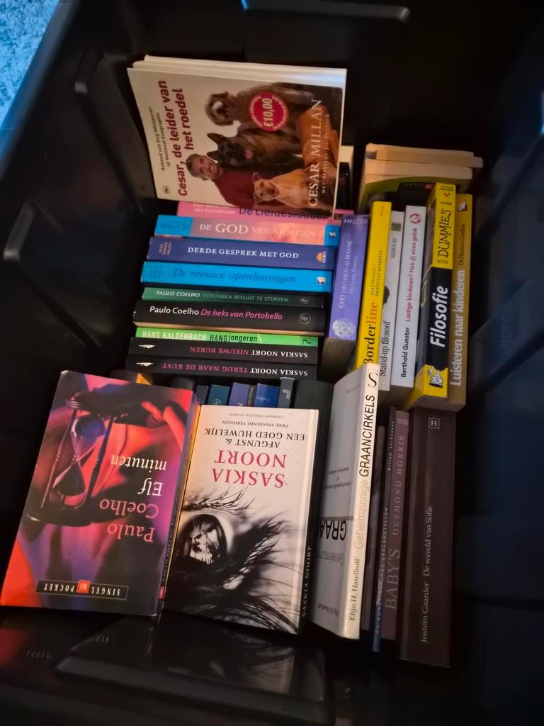 Krat vol boeken - Ophalen