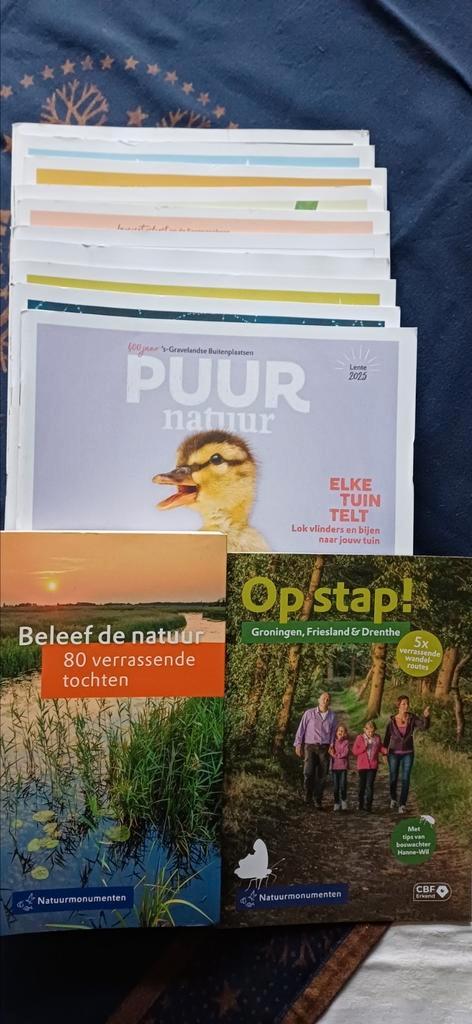 GRATIS Natuurmonumenten tijdschriften en 2 wandelboekjes