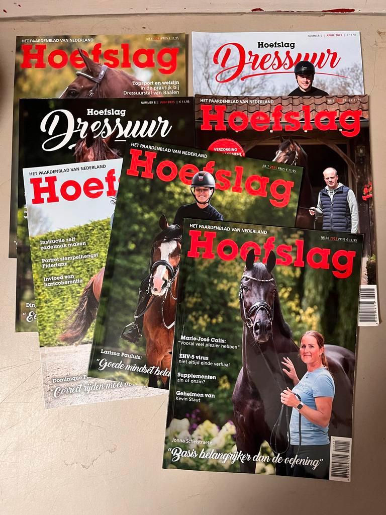 Gratis! Hoefslag en Dressuur tijdschriften - Paardenbladen